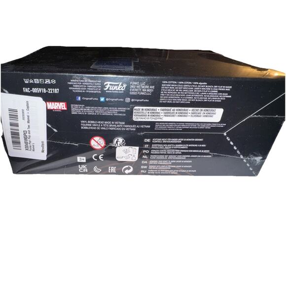 Marvel's Captain Marvel - Glow in the Dark Pop/T-Shirt (L) - FUN|KO POP! TEES - Picture 12 of 12